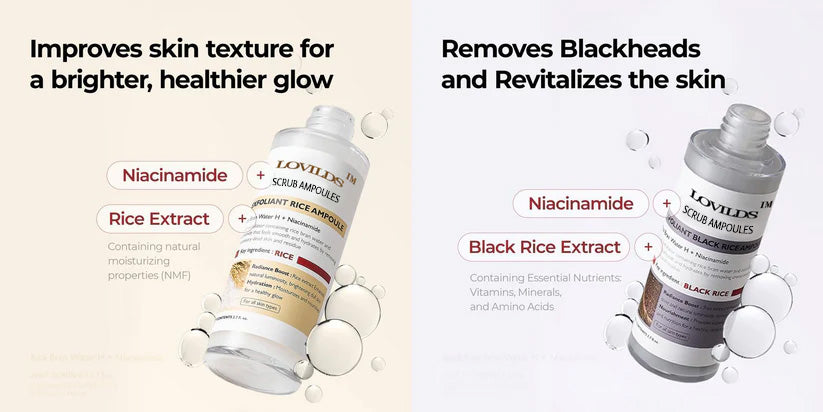 ⏰ Ends Today: 83% OFF-LOVILDS™ Rice Glow Exfoliating & Brightening Duo