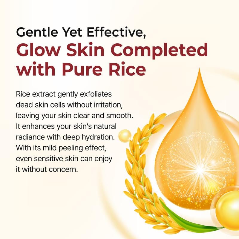 ⏰ Ends Today: 83% OFF-LOVILDS™ Rice Glow Exfoliating & Brightening Duo