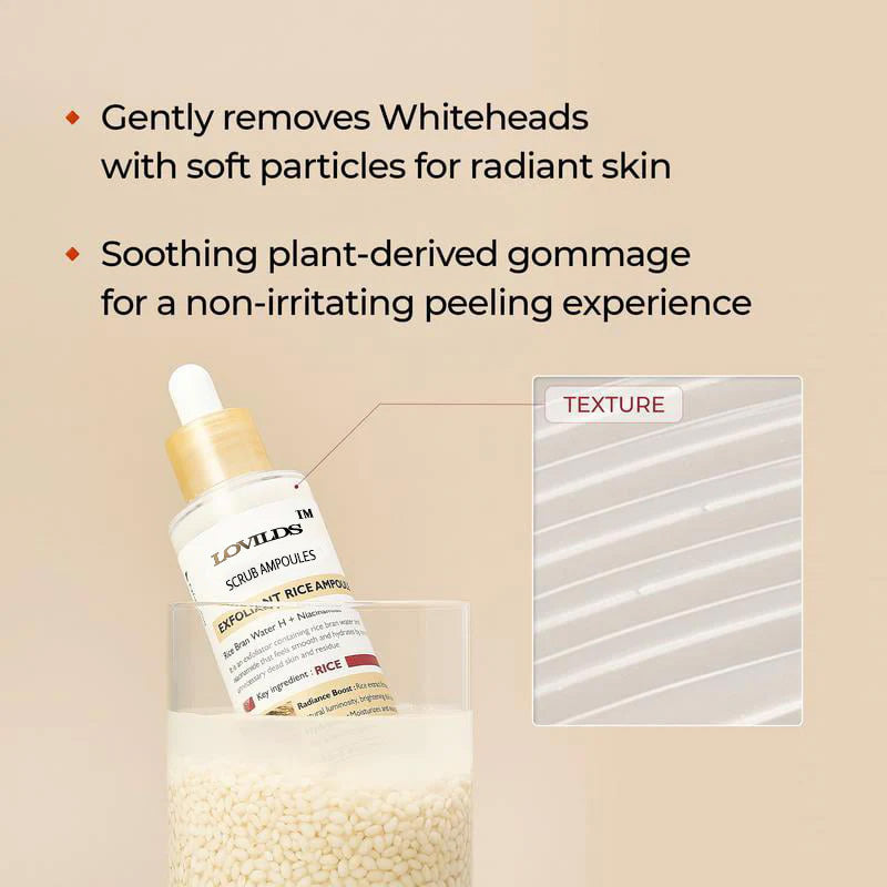 ⏰ Ends Today: 83% OFF-LOVILDS™ Rice Glow Exfoliating & Brightening Duo
