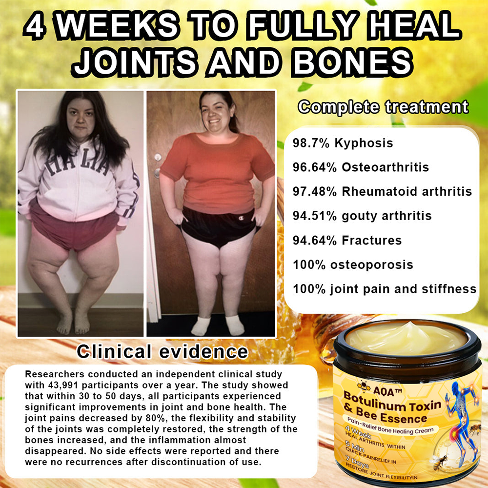 šAQA⢠Botulinum & Bee Essence Pain Relief Bone Healing Cream