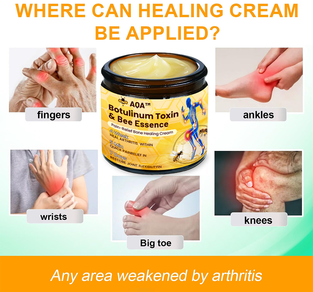 šAQA⢠Botulinum & Bee Essence Pain Relief Bone Healing Cream