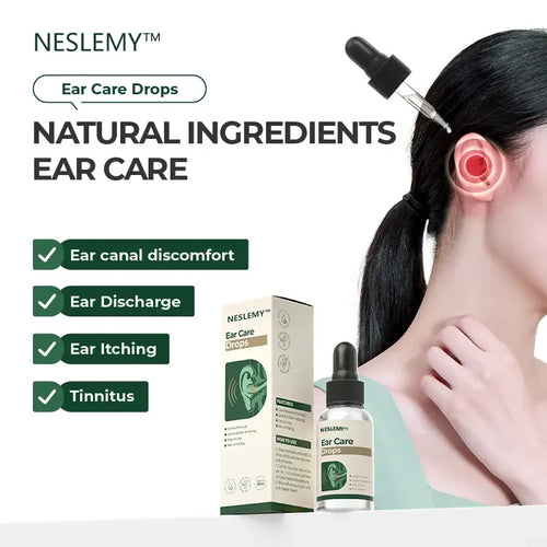 NESLEMY™ Ear Care Drops – Plant-Based Formula | FDA-Registered