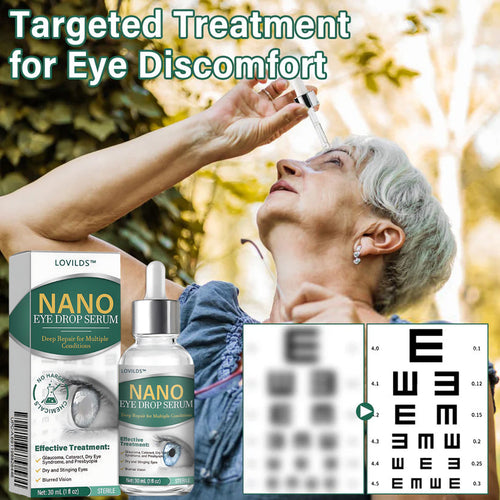 👩⚕️LOVILDS™ Nano Eye Drops Serum ✅FDA Approved(Suitable for presbyopia, dry eye syndrome, glaucoma, and cataracts) 👀