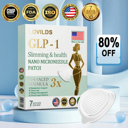 【Last Minute! 80% OFF】LOVILDS™ Tirzepatide Slimming & health NANO MICRONEEDLE PATCH 👩⚕️(Painless 24/7 Fat Burning | Lose 20 Pounds in Weeks | Crush Cravings Fast!