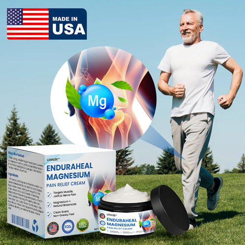 LOVILDS™ EnduraHeal Magnesium Pain Relief Cream (Treats Arthritis, Neuropathy, Rheumatism, Sports Injuries & More)