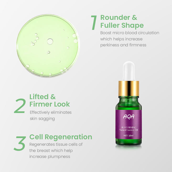 (Limited Time Discount 🔥 Last Day) AQA™ 🌸Bust Firming Natural Essence Oil