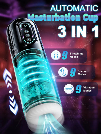 【Discreet Delivery】-🚀Smart Suction & Stroke Device – Fully Automated for Effortless Enjoyment