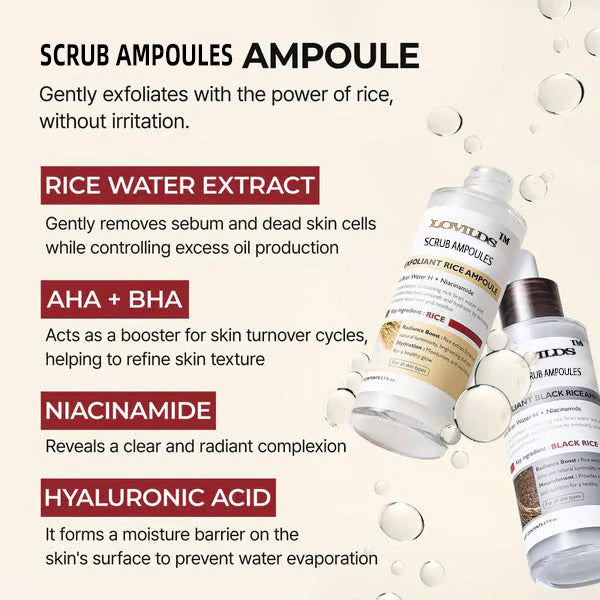 ⏰ Ends Today: 83% OFF-LOVILDS™ Rice Glow Exfoliating & Brightening Duo